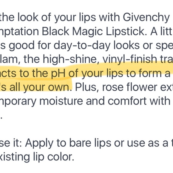 Givenchy Black Magic Lipstick - Picture 3 of 4